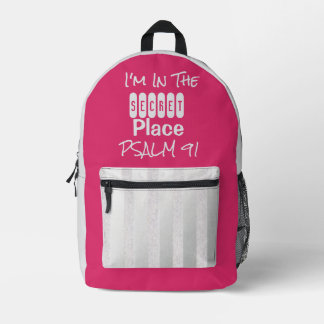 Faith Gifts Collectie:Dames Bedrukte Rugzak