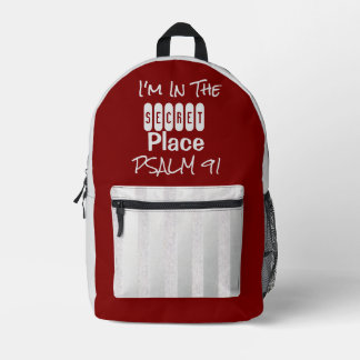 Faith Gifts Collectie:Dames Bedrukte Rugzak