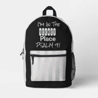 Faith Gifts Collectie: Geloof Bedrukte Rugzak