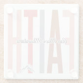 Faith Glazen Onderzetter (Achterkant)