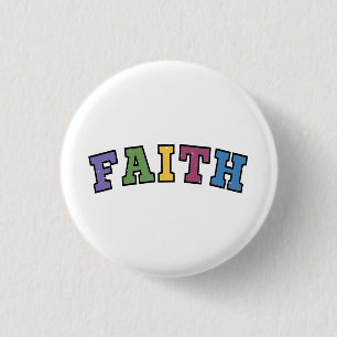 Faith Good Vrijdag Pasen Ronde Button 3,2 Cm