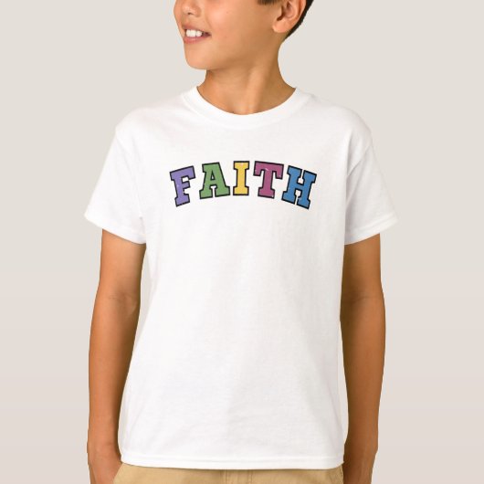 Faith Good Vrijdag Pasen T-Shirt (Voorkant)