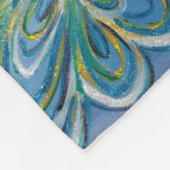 Faith Guardian Angel Art Custom Fleece Deken (Hoek)