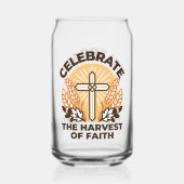 Faith Harvest Celebration – Inspirerend kunst Blikvorm Glas (Achterkant)