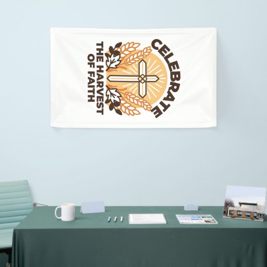 Faith Harvest Celebration – Inspirerend kunst Spandoek (Beurs)