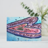 Faith Hearts Custom Petite invitation ou Invitatio (Debout devant)