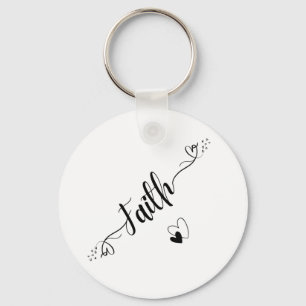 Faith & Hearts Sleutelhanger