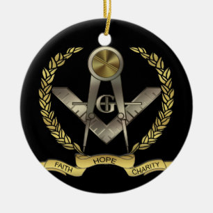 Faith, Hope, Charity Keramisch Ornament