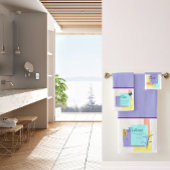 Faith Hope Croire Serviette de bain ensemble