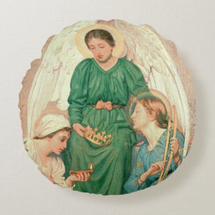 Faith, Hope en Love Rond Kussen