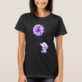 Faith Hope Fight Love Elephant Epilepsy Awareness T-shirt (Voorkant)