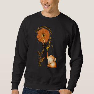 Faith Hope Fight Love Elephant Sunflower Leukemie Trui