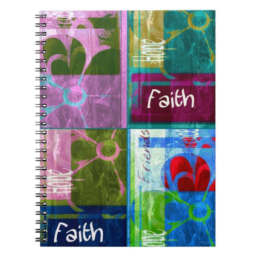 Faith, Hope, Friends Journal Notitieboek (Voorkant)