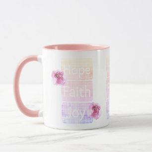 Faith Hope Joy tasse