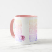 Faith Hope Joy tasse (Devant gauche)