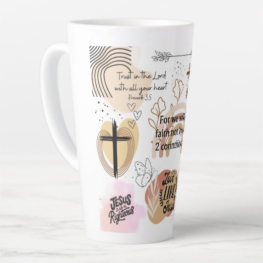 Faith & Hope Latte Mok (Linkerhoek)