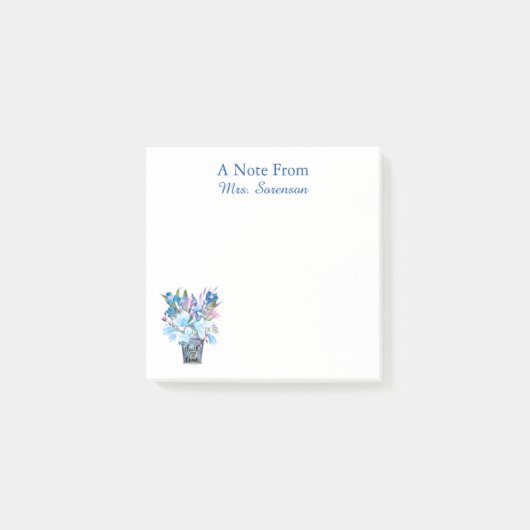 Faith Hope Love A Personnalisé Une Note De Post-it (Devant)