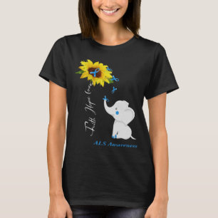 Faith Hope Love ALS Awareness T-shirt