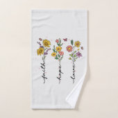 Faith-Hope-Love Bad Handdoek (Handdoek)