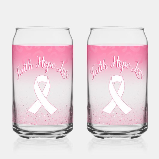 'Faith Hope Love' Breast Cancer Awareness (Gauche)