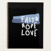 Faith Hope Love - Citation chrétienne inspirante (Devant)