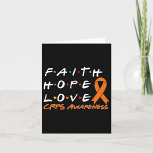 Faith Hope Love CRPS Bewustzijn 1 Kaart
