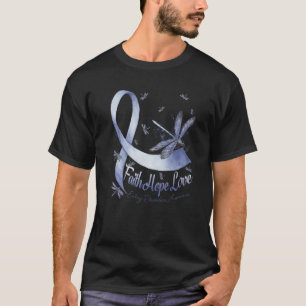 Faith Hope Love EetDisorders Awareness Dragonf T-shirt