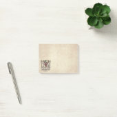 Faith Hope Love Elegant Bible Scripting Christelij Post-it® Notes (Kantoor)