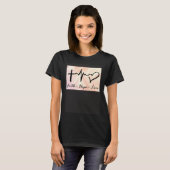 Faith Hope Love Expression Affection Christian Rel T-shirt (Voorkant volledig)