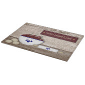 Faith Hope Love Glas Snijplank (Hoek)