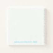 Faith Hope Love Hearts Spiral Carnet (Dos)