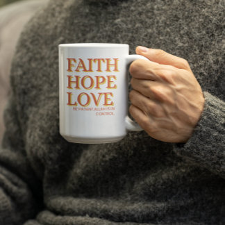 Faith.Hope.Love Koffiemok