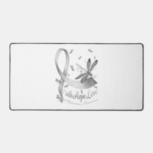 Faith Hope Love Melanoma Awareness Dragonfly Bureaumat