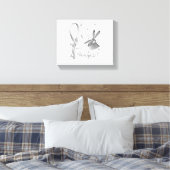 Faith Hope Love Melanoma Awareness Dragonfly Canvas Afdruk (Insitu (Slaapkamer))