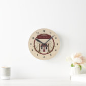 Faith Hope Love Mur Horloge (Maison)
