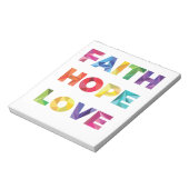 FAITH HOPE LOVE NOTITIEBLOK (Gedraaid)