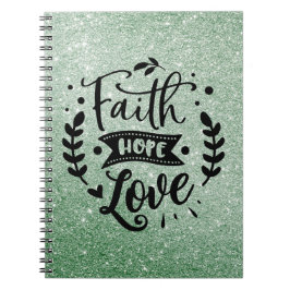 Faith Hope Love Notitieboek