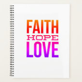 Faith Hope Love Planner (Devant)