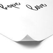 Faith, Hope, Love - Poster (Hoek)