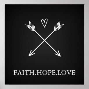 Faith, Hope Love Poster
