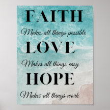 Faith, Hope, Love