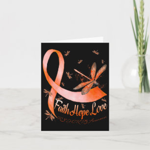 Faith Hope Love RSD Crops Awareness Dragonfly Kaart
