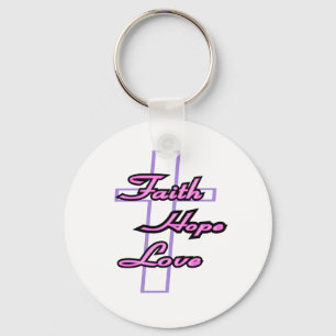 Faith Hope Love Sleutelhanger