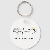 FAITH HOPE LOVE SLEUTELHANGER (Achterkant)