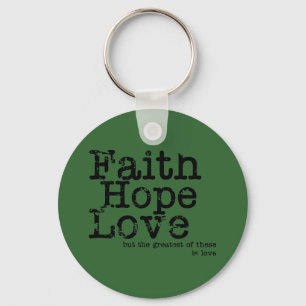  Faith Hope Love Sleutelhanger