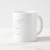 Faith Hope Love Specialty Mug (Devant droit)