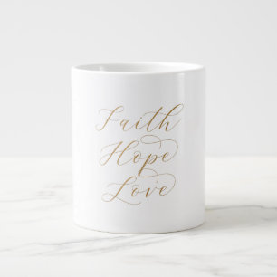 Faith Hope Love Specialty Mug
