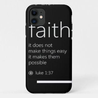 Faith iPhone Case