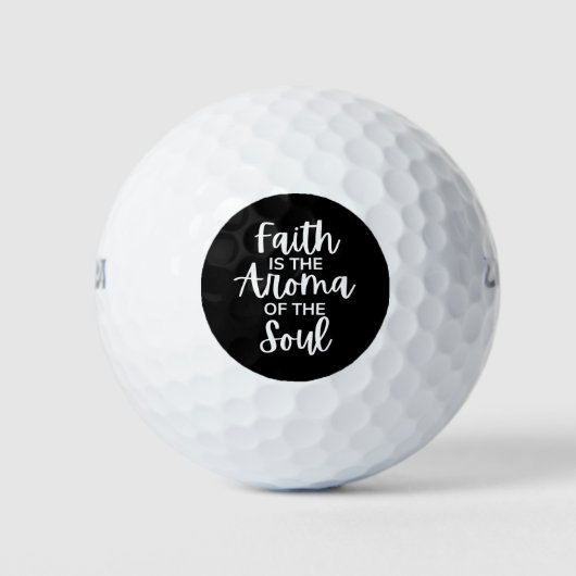 Faith is de Aroma van de soep Golfballen (Voorkant)
