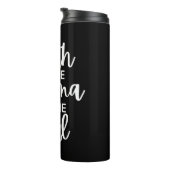 Faith is de Aroma van de soep Thermosbeker (Geroteerd rechts)